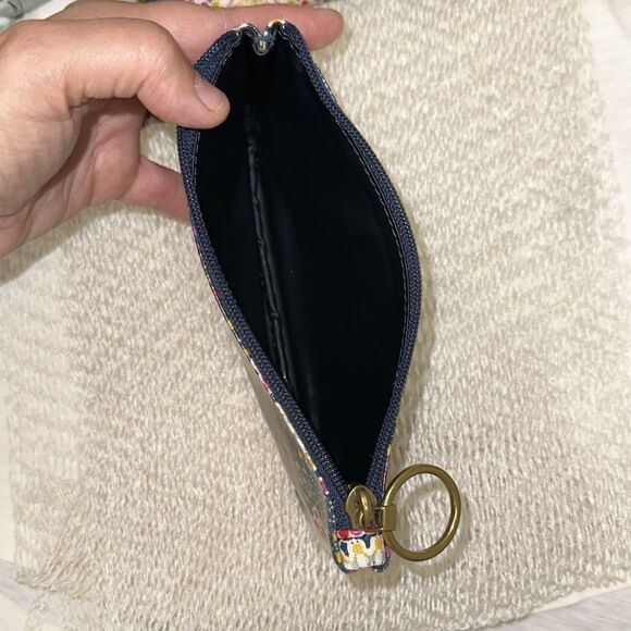 Fossil Wallet Wristlet Passport Holder Bundle PVC Blue Turquoise Multicolored - Picture 7 of 16